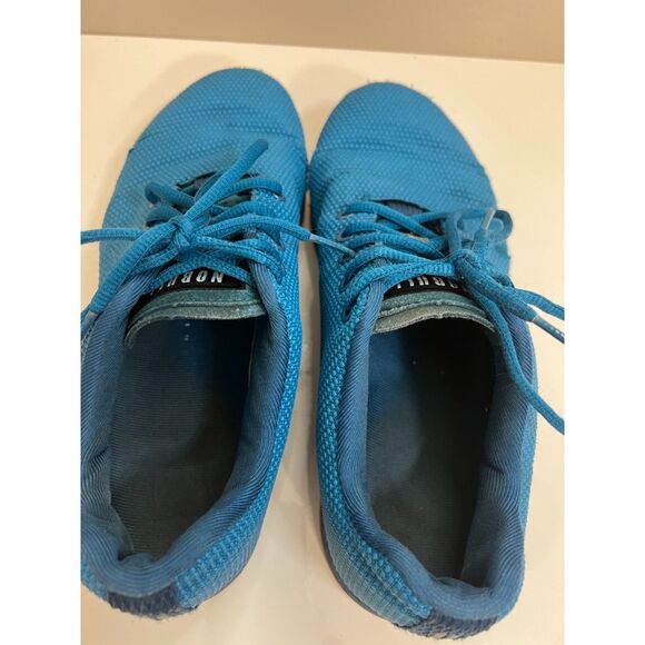 Nobull superfabric trainers in bright blue. Size 7.5(M)/9(W). - Picture 3 of 9